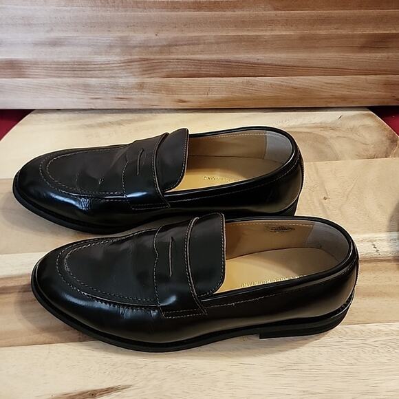 UNITED ARROWS LABEL RELAXING BROWN PENNY LOAFERS MENS SIZE 8.5 BANGLADESH main image 4